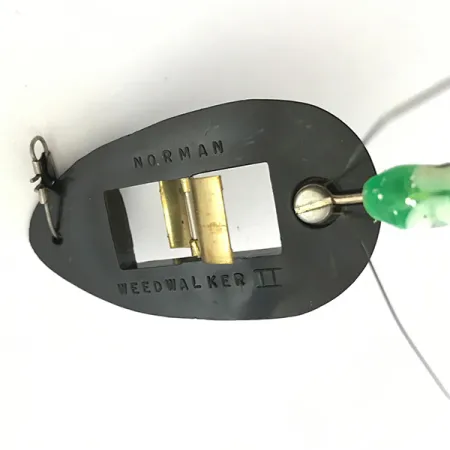 Norman Weedless Weedwalker Nástraha do trav, Černo/Zelená, 14g, #5274