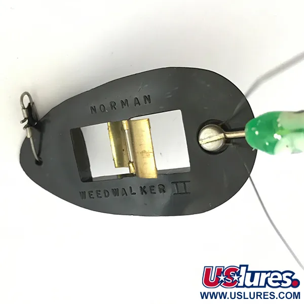 Norman Weedless Weedwalker Nástraha do trav, Černo/Zelená, 14g, #5274