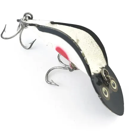 Buck Perry Spoonplug Plandavka, Černá/Bílá/Červená, 7g, Vintage, #5298