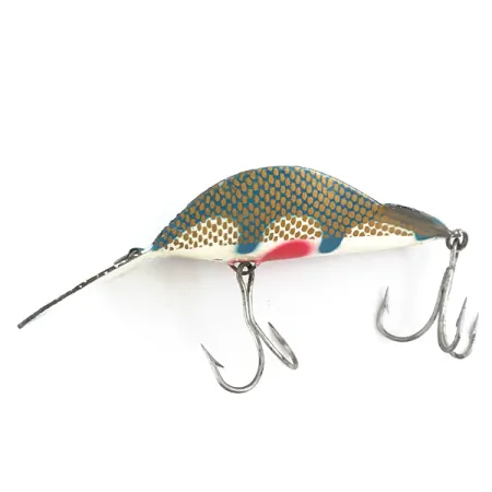 Buck Perry Spoonplug Třpytka, Světle Modrá, 21g, Voštinový Vzor, #5300