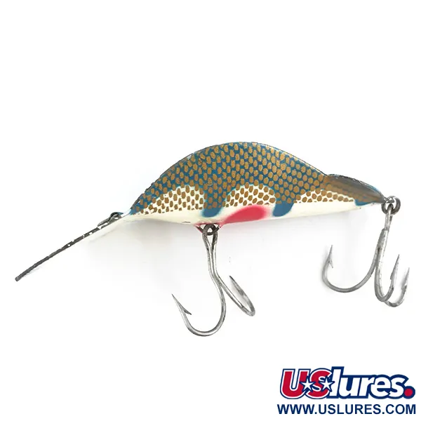 Buck Perry Spoonplug Třpytka, Světle Modrá, 21g, Voštinový Vzor, #5300