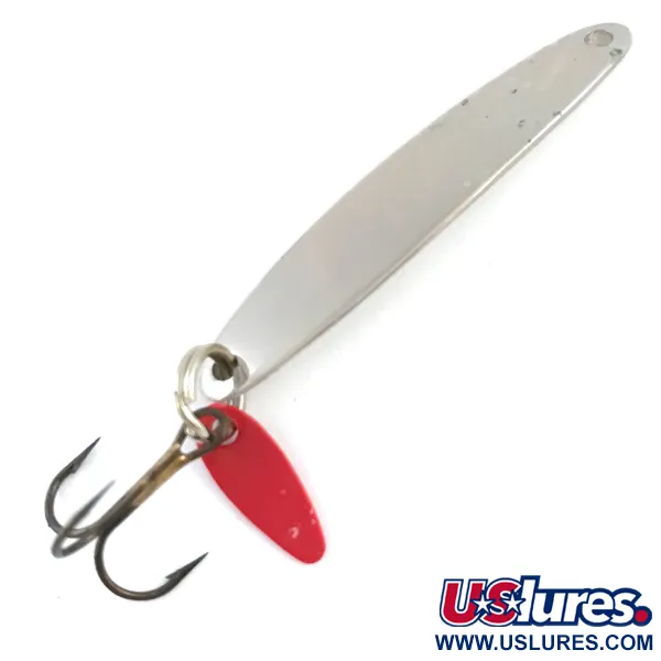 Bay de Noc Swedish Pimple Pilkr, Nikl / Červená, 6g, #5313