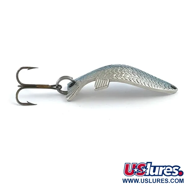 Thomas Fighting fish Plandavka, Nikl / Modrá, 7g, Šupinový Vzor, #5326