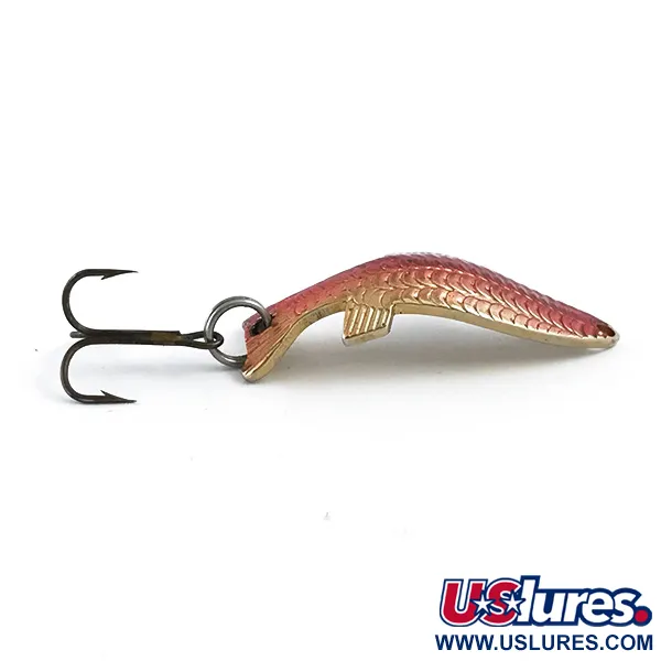 Thomas Fighting fish Plandavka, Zlatá / Červená, 7g, Šupinový vzor, #5328