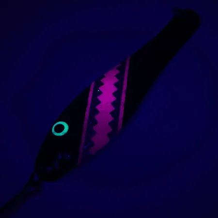 Trinidad Tackle OPTIMIZER Trolling Spoon UV, Černá/Červená/Stříbrná, 17g, #5346