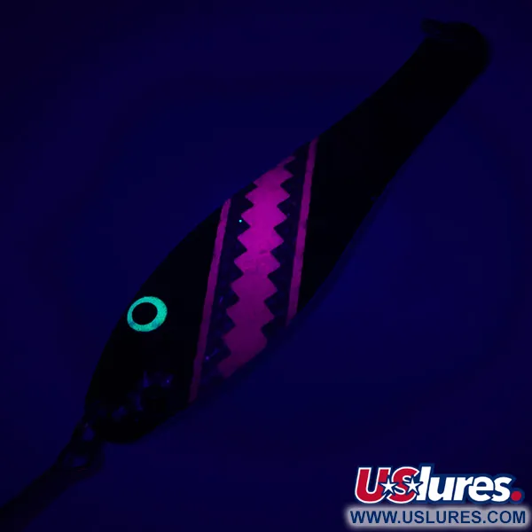 Trinidad Tackle OPTIMIZER Trolling Spoon UV, Černá/Červená/Stříbrná, 17g, #5346