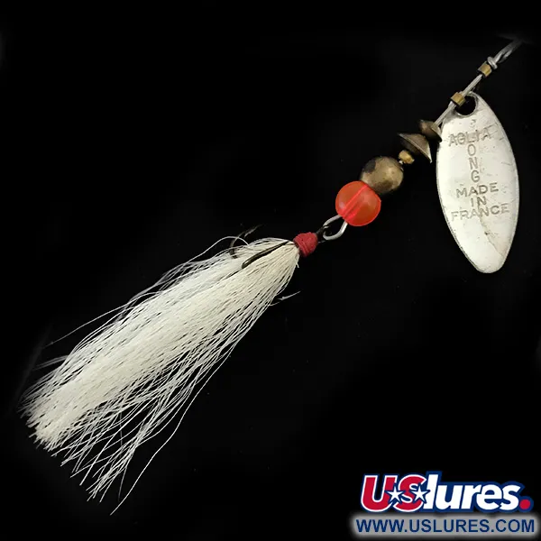 Mepps Aglia Long 0 Dressed rotačka, stříbrná, 3g, jelení srst, #5373