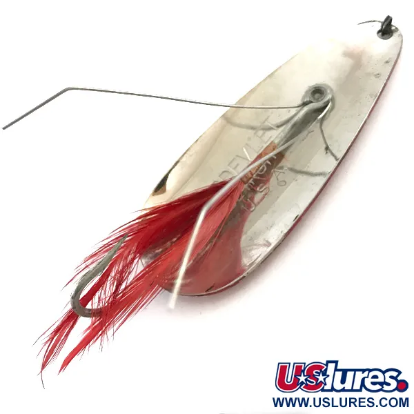 Eppinger Weedless Dardevlet, Červená/Bílá/Nikl, 19g, Neuváznou, #5407