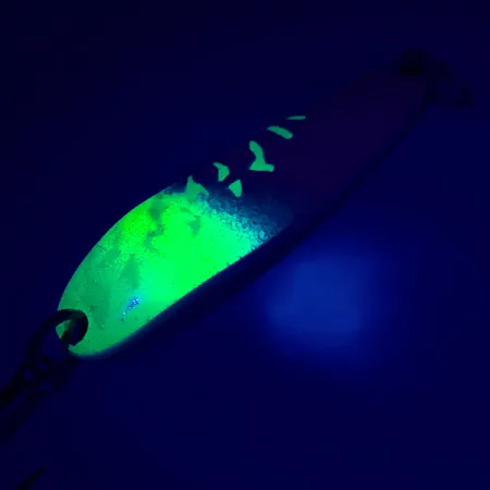 Luhr Jensen Krocodile Die #4 Plandavka, White Pearl/Green, 19g, #5417