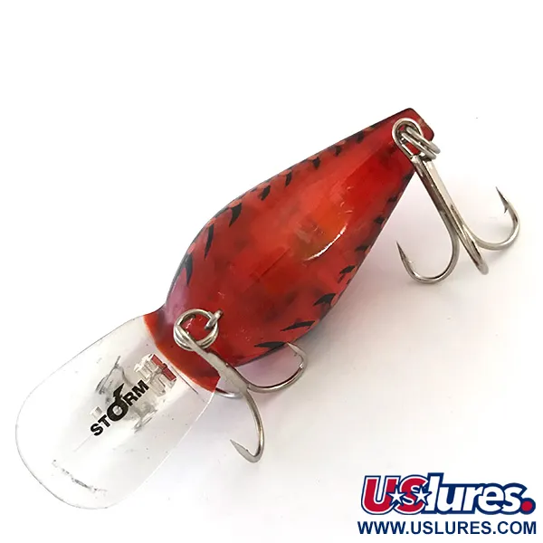 Storm Wiggle Wart Wobler, Red Perch, 12g, Hlubokopotápivý, #5418