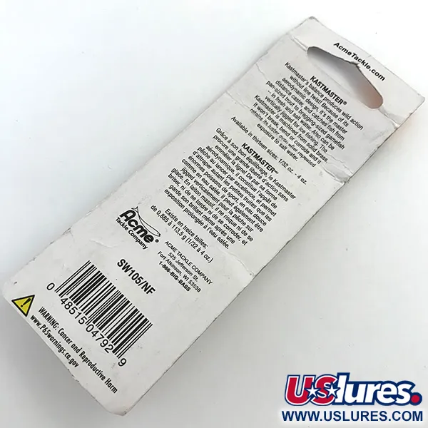 Acme Kastmaster Plandavka, Fluorescent Red, 3.5g, UV reaktivní, #5443