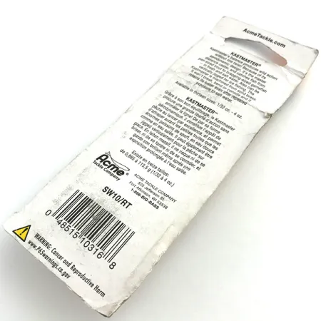 Acme Kastmaster Plandavka, Rainbow Trout UV Glow, 7g, Mosaz, #5824