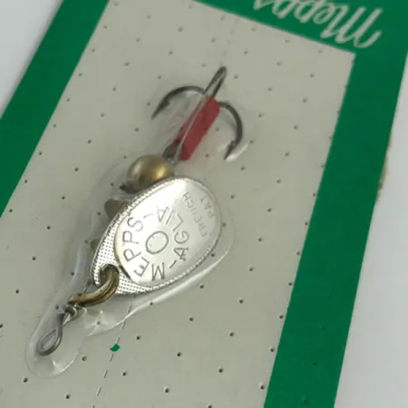 Mepps Aglia 0 Rotační Třpytka, Stříbrná, 2,5g, Originální Balení, #5451