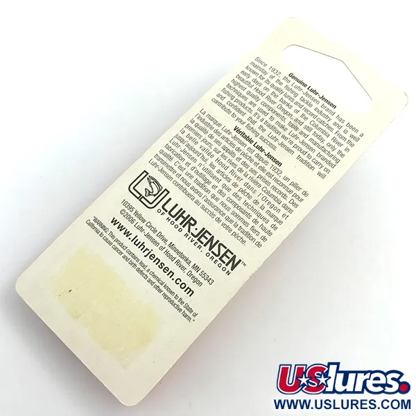 Plandavka Luhr Jensen Krocodile Die #4, Červená/Bílá, 14g, Hák, #5453