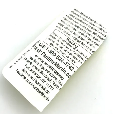 Panther Martin 4 Rotačka, Blue Trout, 4g, List na ose, #5459