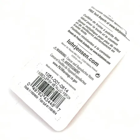 Luhr Jensen Needlefish 1, 2 g, Fire Tiger, trolingová plandavka #5496