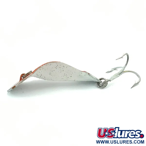 Buck Perry Spoonplug Třpytka, Hnědá / Bílá, 5g, Ocel USA, #5499