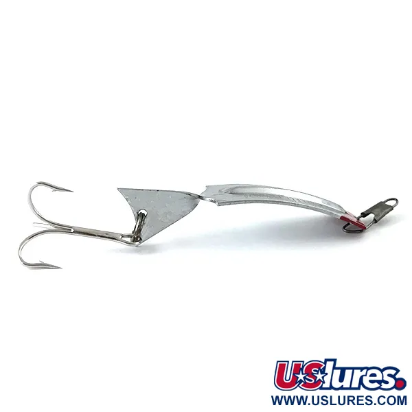 South Bend Flipit 625 Plandavka, Nikl / Červená, 8,5g, Tail Fin, #5520