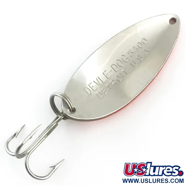 Eppinger Dardevle Devle Dog 5400 UV Plandavka, Nikl, 18g, UV, #5532