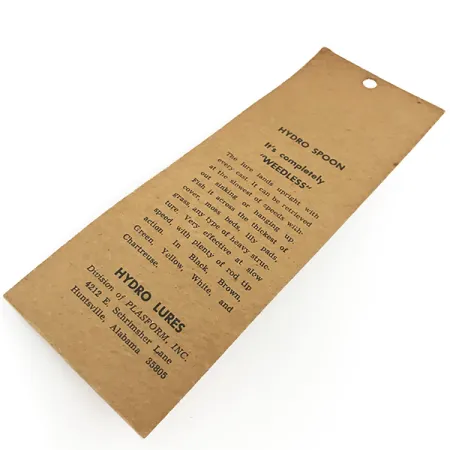 Hydro Lures Weedless Hydro Spoon Plandavka, Gray/Black, 14g, #5550