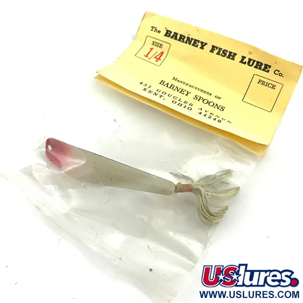 Weedless Barney Spoon Plandavka, Červeno-bílá, 7g, Proti vázkám, #5551