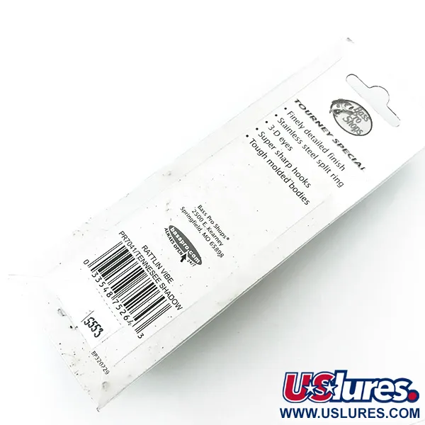 Bass Pro Shops Lipless Crankbait, Světle modrá / Červená, 14g, #5553