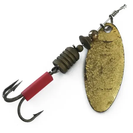 Luhr Jensen Tiger Tail 4 Třpytka, Mosaz, 4,5g, Vzor Šupin, #5560