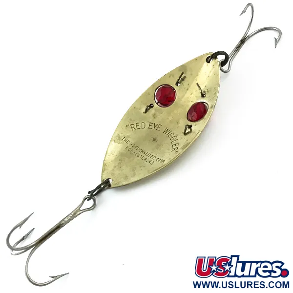 Hofschneider Red Eye Wiggler Plandavka, Zlatá/Červená, 25g, Oči, #5565