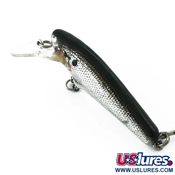 Bagley Small Fry Shad Wobler, Stříbrná, 9g, Šupinatý Vzor, #5569