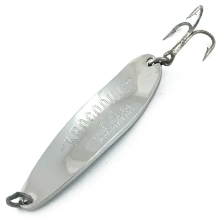 Luhr Jensen Krocodile Die #4 Plandavka, Nikl / Modrá, 19g, #5599