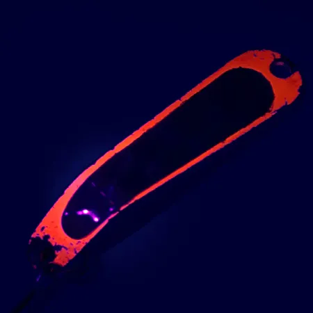 Plandavka Luhr Jensen Hus-lure, Nickel/Orange UV Glow, 4g, #5610