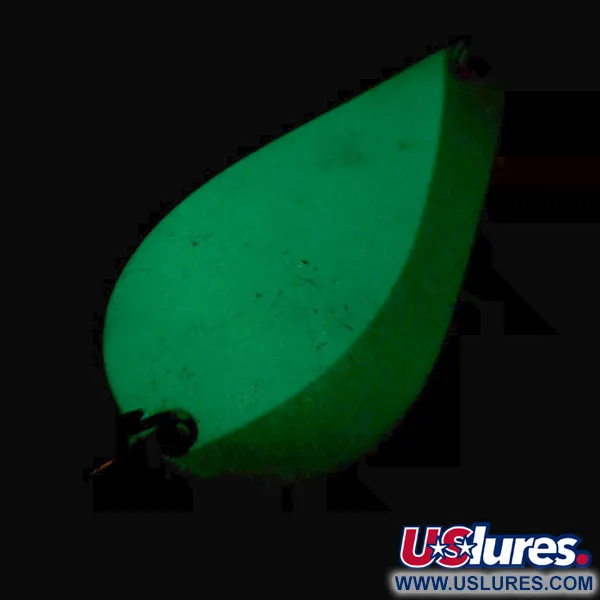 Acme K.O. Wobbler Glow Plandavka, Bílá / Zelená / Nikl, 21g, #5613