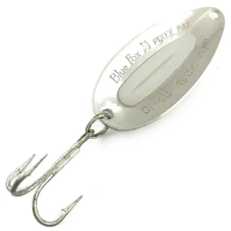 Blue Fox Pixee Plandavka, Tepaná Nikl, 24g, Glow, #5615