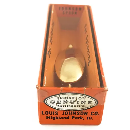 Vintage Johnson Silver Minnow Plandavka, Zlatá, 9g, Neuváznoucí, #5632