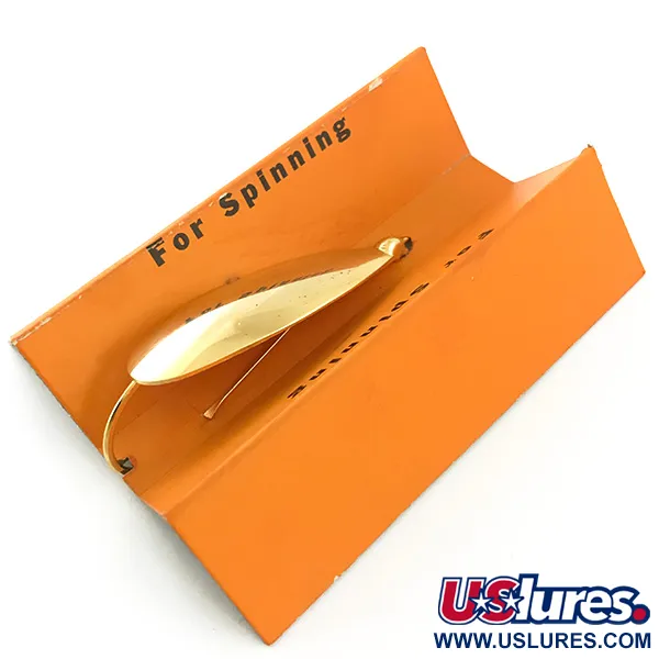 Vintage Johnson Silver Minnow Plandavka, Zlatá, 9g, Neuváznoucí, #5632