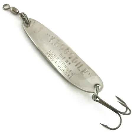 Luhr Jensen Krocodile Die #3 Plandavka, Nikl/Zlatý Hologram, 10g, #5643