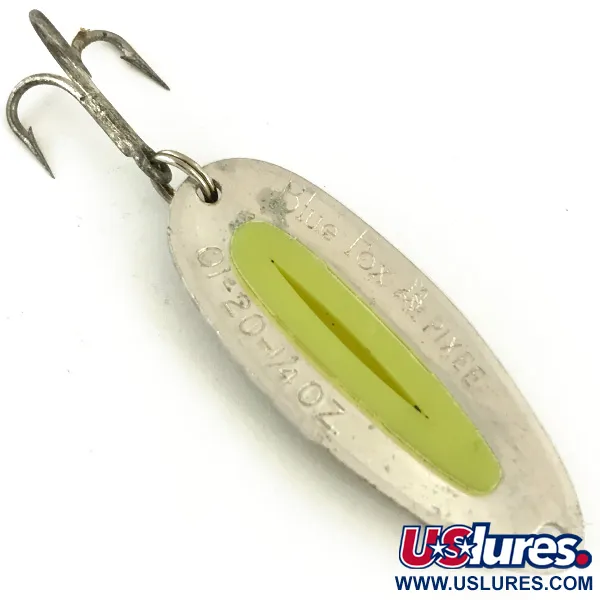 Blue Fox Pixee UV Plandavka, Tepaný Nikl, 7g, Žluté Jikro, #5651