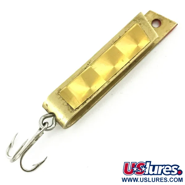 South Bend Super-Duper 502, 2,5g, Zlatá / Červená, Plandavka #5663