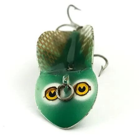 Buck Perry Spoonplug Nástraha, Zelená/Bílá/Zlatá/Červená, 7g, Hloubka, #5670