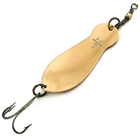 K-B Bait K-B Spoon Plandavka, Červená/Bílá/Měď, 25g, Superior WIS, #5675