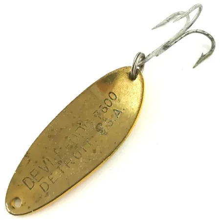 Dardevle Devle Dog 7600 Plandavka, Five of Diamonds, 10g, Vintage, #5678