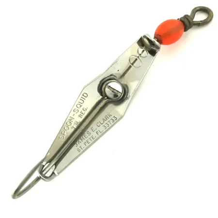 James E. Clark Clark Spoon Plandavka, Nikl/Červená, 5g, Bez vázek, #5685