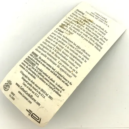 Cotton Cordell CC Spoon Jig, Tepaný nikl, 24g, plandavka, #5691