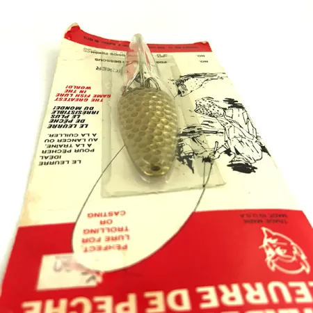 Dardevle Imp Klicker Plandavka, Tepaná Mosaz, 11g, Zvukové Lamely, #5699