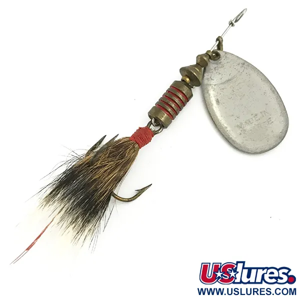 Mepps Aglia 3 Třpytka, Stříbrná, 7,3g, Veverčí srst, #5702