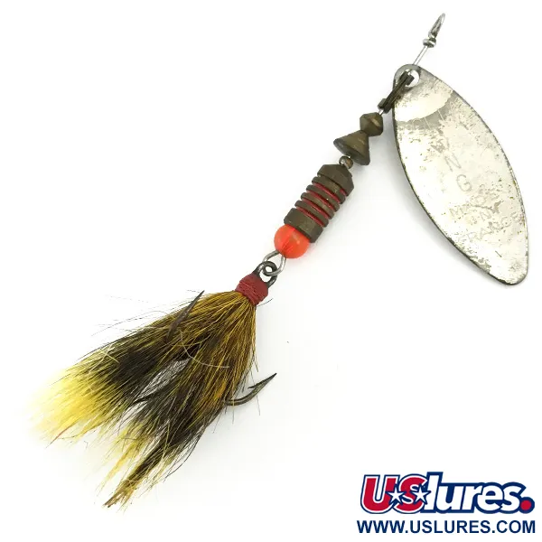 Mepps Aglia Long 2 Dressed Třpytka, Stříbro, 7,3g, Veverčí ohon, #5704