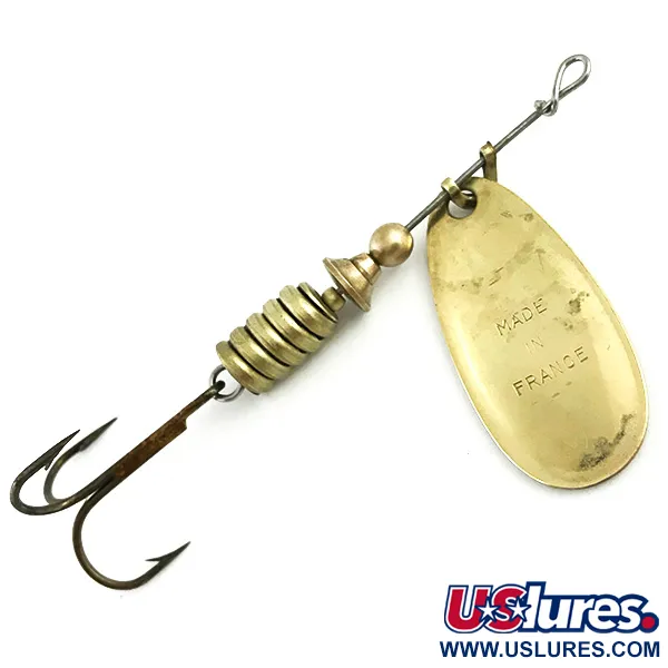 Mepps Comet 3 (1956) Rotační Třpytka, 7g, Mosaz, #5734