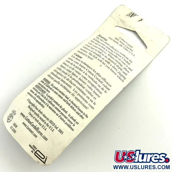 Cotton Cordell CC Spoon Třpytka, Tepaný Nikl, 14g, #5740