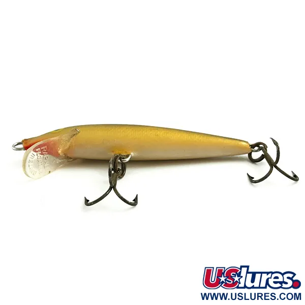 Rapala Original Floater Wobler, Gold, 4g, Balsa, #5742