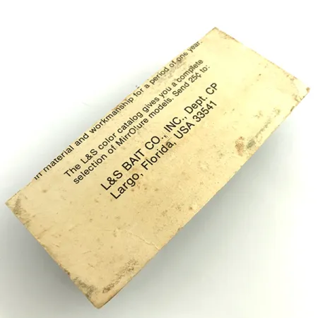 L&S Bait Company MirrOlure Bass-master Walker, Červená/Stříbrná, 14g, #5744